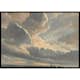 Poster Gallerix Study Of Clouds With A Sunset Near Rome By Simon Denis