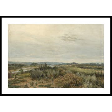 Poster Gallerix East Slovak Landscape By Ľudovít Čordák