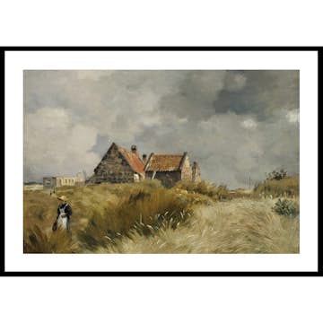 Poster Gallerix Cottage In The Dunes By Jean-Charles Cazin