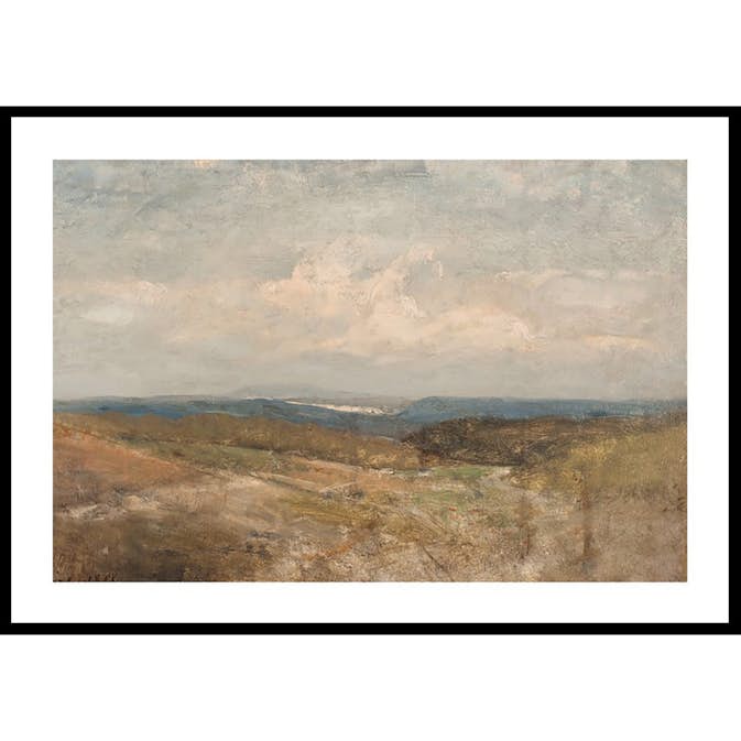 Poster Gallerix Paysage De Collines By Henri Harpignies