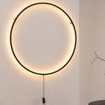 Vägglampa Vind Sörmjöle x Josefin Lustig Svart Aluminium Dimbar