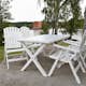 Matgrupp Baltic Garden Scottsdale 150 Med 4 Kungshamn Stolar