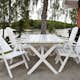 Matgrupp Baltic Garden Scottsdale 150 Med 4 Kungshamn Stolar