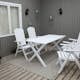 Matgrupp Baltic Garden Scottsdale 150 Med 4 Kungshamn Stolar