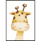 Poster Gallerix Giraffe Portrait