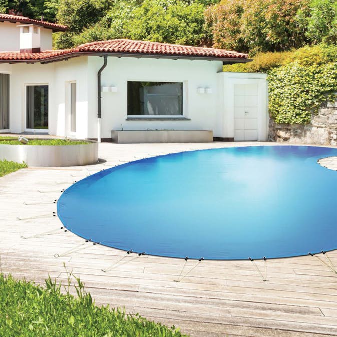 Poolskydd Planet Pool DEL Comfort Covea 7x3,5 m