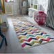 Friezematta Flair Rugs Bolero Flerfärgad 66x230