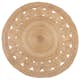 Handvävd Matta Flair Rugs Arya Jute Circle 150x150 cm