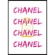 Poster Gallerix Chanel In Pink