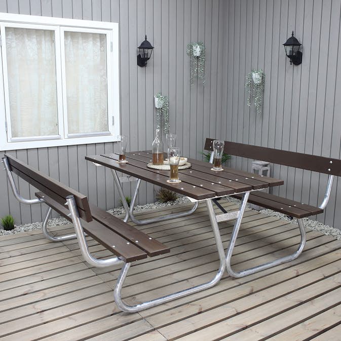 Picknickbord Baltic Garden Stabil