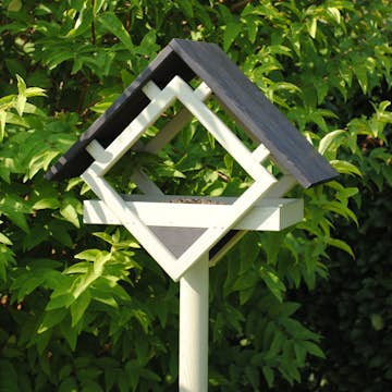 Fågelmatare Hortus Furu Svart Med Stativ