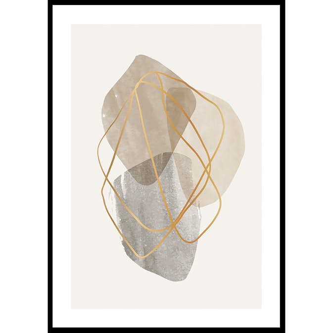 Poster Gallerix Boho Abstract No1