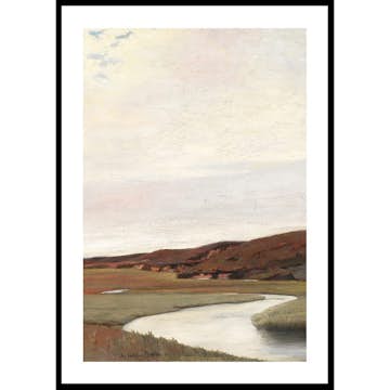 Poster Gallerix Sommerdag Ved Karup Å By Johan Rohde