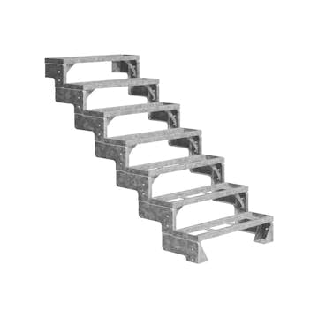 Trädgårdstrappa Dolle Gardentop för Trästeg utan Räcke