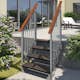 Trädgårdstrappa Dolle Gardentop Trimax med Nordic Räcke