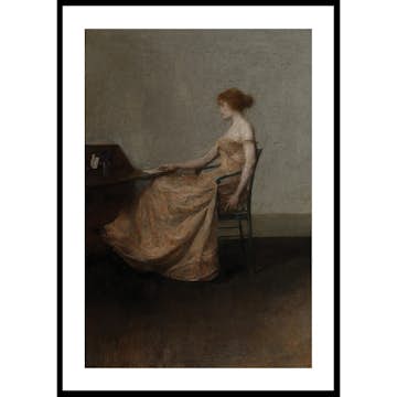 Poster Gallerix The Letter By Thomas Dewing