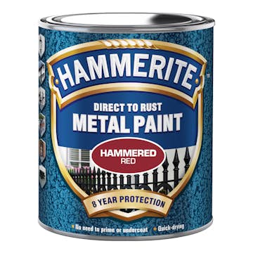 Rostskyddsfärg Hammerite Hammarlack Röd 250ml