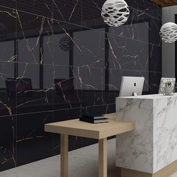 Klinker Netto Ceramika Markinia Gold High Glossy 60x60 cm