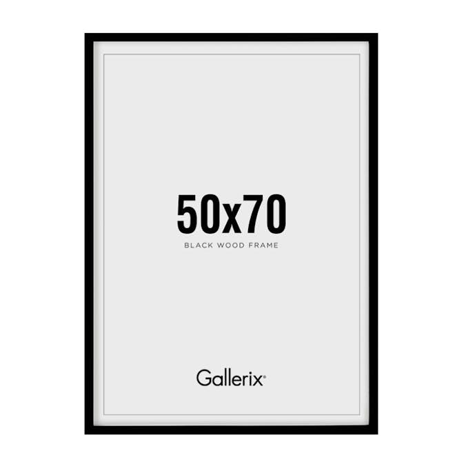 Tavelram Gallerix Svart