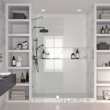 Duschvägg Hietakari Vetro 511 Fast