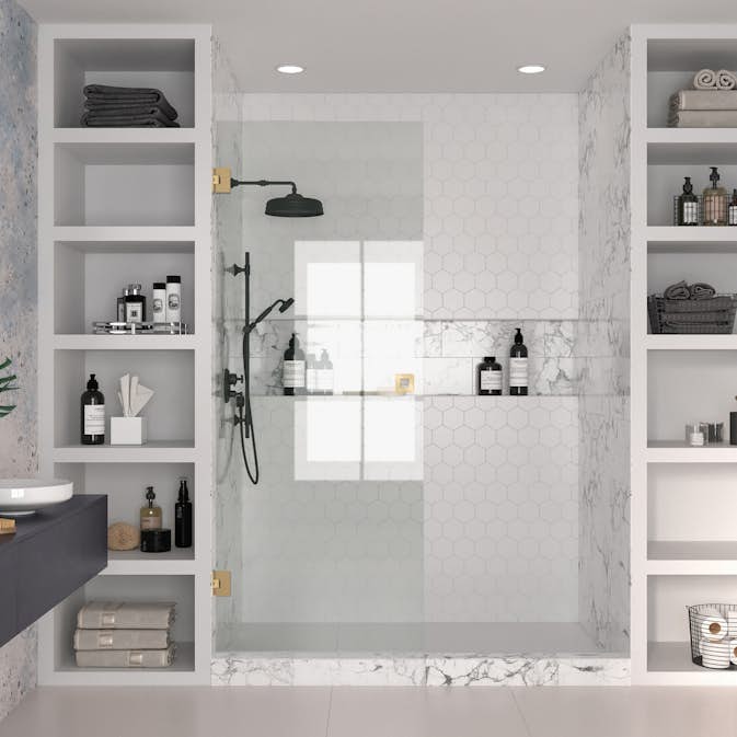 Duschdörr Hietakari Vetro 512 Vändbar