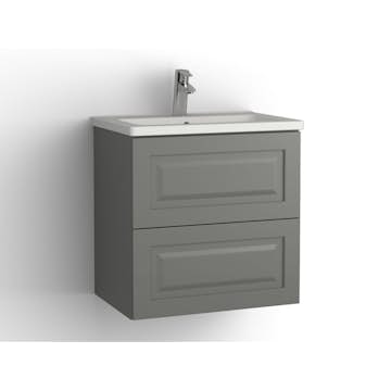 Tvättställsskåp Vedum Free 600 Compact med 2 Lådor