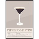 Poster Gallerix Espresso Martini Cocktail