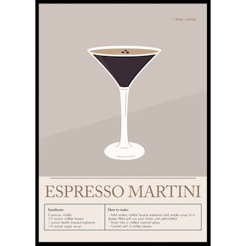 Poster Gallerix Espresso Martini Cocktail