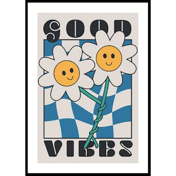 Poster Gallerix Good Vibes Smileys
