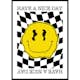 Poster Gallerix Smiley Yellow And Black