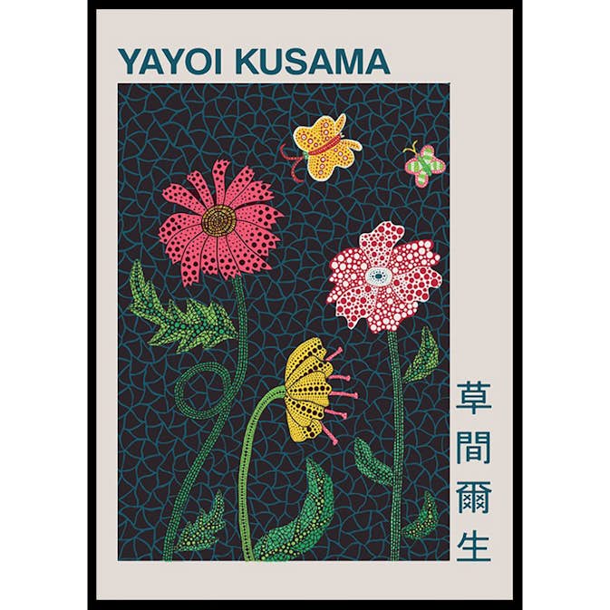 Poster Gallerix Flowers Yayoi Kusama
