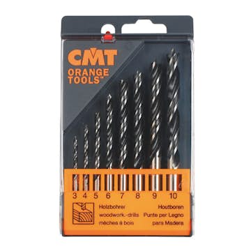 Spiralborrset CMT Orange Tools 44265 mm 8 st
