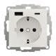 Ladduttag Elko Plus USB A+C 3A Schuco