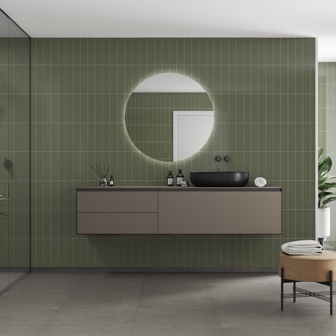 Våtrumsskiva Fibo 5207-M0830 HG Camo Green 10x620x2400 mm