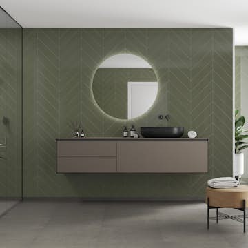 Våtrumsskiva Fibo 5207-M78 HG Camo Green 10x620x2400 mm