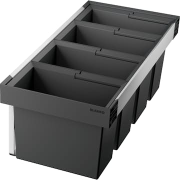 Källsorteringskärl Blanco Flexon II 90/4 Avfallskärl med Lock 90cm