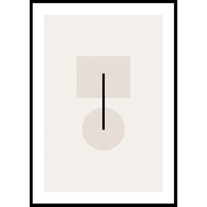 Poster Gallerix Abstract Simplicity No1