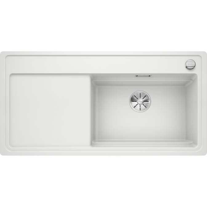 Diskbänk Blanco Zenar XL 6 S F SteamEdition Silgranit med Glasskärbräda