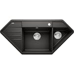 Hörndiskbänk Blanco Lexa 9 E InFino