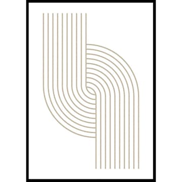 Poster Gallerix Art Lines No1