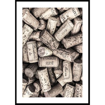 Poster Gallerix Wine Corks