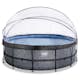 Pool Exit Toys Ø450 cm Premium Med Kupoltak & Värmepump