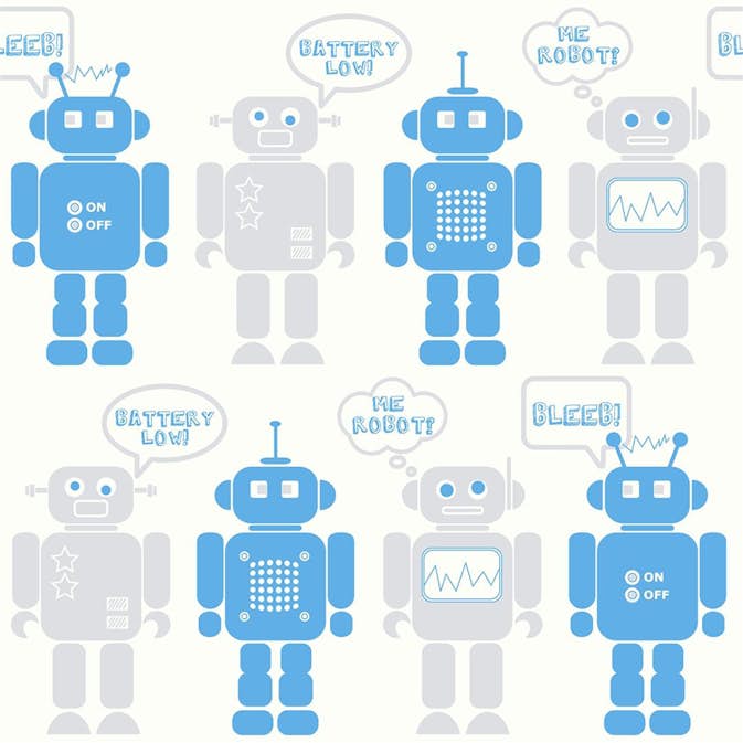 Tapet WOW Robotar 5326298