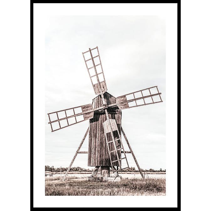 Poster Gallerix Old Wooden Wind Mill