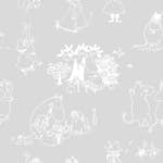 Tapet Paintpart Mumin 3 5350-1