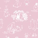 Tapet Paintpart Mumin 3 5350-2