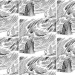 Tapet Paintpart Mumin 3 5356-1