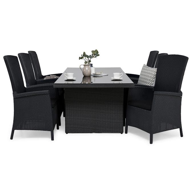 Matgrupp Comfort Garden Majestic Vermont 6 inkl. Dynor