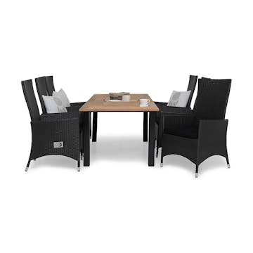 Matgrupp deNoord Las Vegas med 6 Jenny Fåtöljer