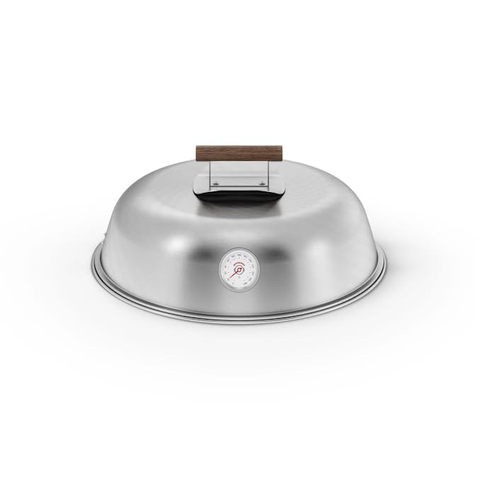 Grillock Muurikka Till Stekhäll 58 cm Rostfritt Stål med Termometer